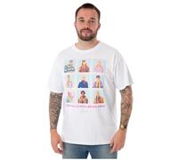 (XX-Large) Barbie Short Sleeved T-Shirt (Mens White)