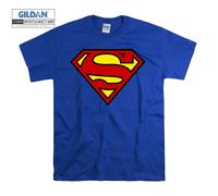 (XX-Large, Blue) Super-Man Logo Men Women Unisex Top T Shirt T-Shirt Tshirt