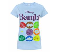 (XX-Large) Disney Short Sleeved T-Shirt (Womens Blue)