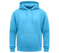 XX-Large Hawaiian Blue Classic Plain Pullover Hoodie Unsex and These are Ideal for Mens and Ladies Hooded Sweatshirt
