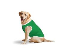 XX-Large Large Pet Pure Cotton Vest - Summer T-Shirts for Medium Dogs, Flag of Ivory Coast Print Breathable & Soft Tank Top
