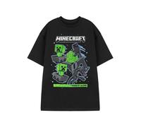 (XX-Large) Minecraft Short Sleeved T-Shirt (Mens Black)