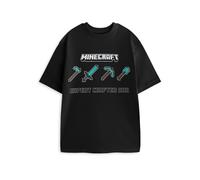 (XX-Large) Minecraft Short Sleeved T-Shirt (Mens Black)