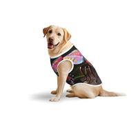 XX-Large Pets Cotton Vest - Soft Lightweight T-Shirts,Strange Insects Print Sleeveless Tank Top Clothes for Medium Large Dogs