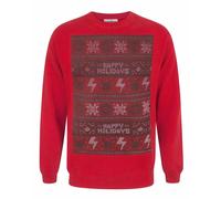 (XX-Large) Pokemon Christmas Jumper (Mens Red)