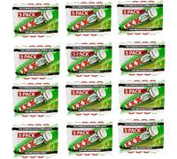 XX X Extra Strong Mints 5 Pack (5 x 40.5g Rolls) - Extra Strong Mint Peppermint (12 x Packs (Full Box))