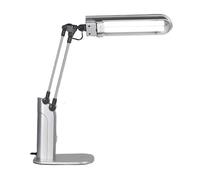 XXAD553TY Desk Lamp Desk Lamp, 27-watt Fluorescent Lamp Reading Lamp, 6500K Daylight Effect Office Lamp with One Key Switch and Adjustable Arm, Aluminum Alloy Table Lamp