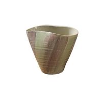 XXAD553TY Planter Ceramic Planters: With Their Unique Designs, They Perfectly Blend Artistic Flair With A Vintage Aesthetic(Purple)