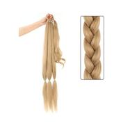 XXAD553TY Ponytail Extension 32" Long Braid Ponytail Extension with Hair Tie Synthetic Hairpiece Yaki Straight DIY Wrap Around Hair Extension Hair Extensions Ponytail(27-613)