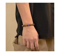 XXCLW Black Tourmaline, Hematite, Rose Quartz & Lepidolite Bracelet Depression, Anxiety, Protection, Empath Bracelet(D-112)