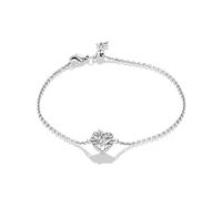XXCLW Fashionable Style 925 Sterling Silver Women's Charm Bracelet Sterling Silver Colorful Jewelry Making Friendship Gift(PTB037_19cm)