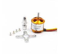 XXD A2212 2212 930KV 1000KV 1400KV 2200KV 2450KV Brushless Motor 2-3S Lipo 3.17mm Shaft Suitbule for Fixed Wing Traversing Drones (A2212 1400KV)