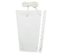 XXDingbs Corset Kit Zipper Replacement Adjustable Fit Satin Corset Back Kit Wedding Dress Zipper Extender for Dress, Ivory, 18
