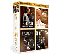 XXE siècle-Coffret : Pie XII-sous Le Ciel de Rome + Le Bon XXIII, Peuple VI, Un Pape dans la tourmente + Jean-Paul II
