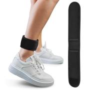 Xxerciz Ankle Band Compatible with Fitbit Inspire 3, Fitbit Charge 6 Fitness Tracker, Soft Adjustable Fitness Pedometer Ankle Strap for Men and Women (Large)