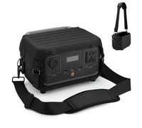Xxerciz Carry Case Compatible with ECOFLOW River 2 Portable Power Station, Outdoor Hard Protective Shock Cover with Adjustable Shoulder Strap, Easy to Carry for Camping Fishing RV (Only Cover)