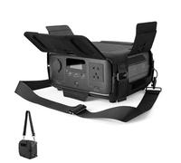 Xxerciz Carry Cover Compatible with ECOFLOW Portable Power Station RIVER 3, Waterproof Dustproof Storage Case with EVA Shell, Anti-Slip Bottom and Adjustable Strap for Outdoor Indoor Use