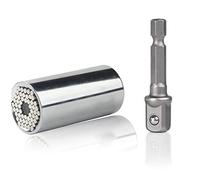 XXFFD Universal Torque Wrench Head Set Socket Socket 7-19 Mm Power Drill Ratchet Bush Wrench Key Hand Tool