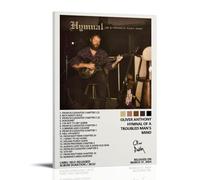XXGJOALD Hymnal of A Troubled Man's Mind-Oliver Anthony(1) Aesthetic Canvas Wall Art Bedroom Decor Decorative Painting Wall Art Living Room Posters Bedroom Painting Frame-style12x18inch(30x45cm)