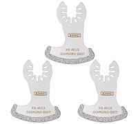 XXGO 3 Pcs Diamond Multitool Grout Removal Blades XG3001SU