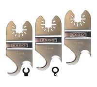 XXGO 3 Pcs Multi Tool Hook Knife Blade for Carpet Roofing Shingle Cutter