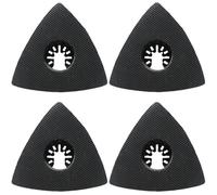 XXGO 4 Pcs 90mm 3.5 Inch Triangle Oscillating Multitool Sanding Pads