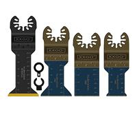 XXGO 4 Pcs Bi Metal Titanium Oscillating Multi Tool Blades