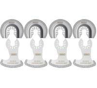 XXGO 4 Pcs Oscillating Multi Tool Diamond Blades for Grit Grout Removal XG4002DU (Pack of 2)