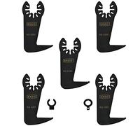XXGO 5 Pcs Oscillating Multi Tool Drywall Cutting Jab Saw Blades