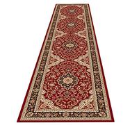 XXHNBF Runner rug Hallway runner Runner rug Vintage Red Runner Rug for Hallway, Long Carpet Runner Hall/Corridor/Doorway/Stairs Narrow Area Rugs Floor Non-Slip Mats(80x250cm)