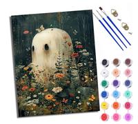 XXHXIE Paint by Numbers for Adults Painting by Number Kits On Canvas The Warmth of Two Rabbits DIY Craft Art Painting Kit Acrylic Pigment Drawing Paintwork for Gift Home Wall Decor 16x20 inch/40x50cm
