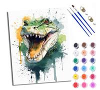XXHXIE Paint by Numbers for Adults Painting Kit for Adults Craft Art Painting Kit Acrylic Pigment Drawing Ghosts of The Night Paintwork for Gift Home Wall Decor 16x20 inch (Without Frame)