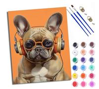 XXHXIE Paint by Numbers Kits for Adults Painting Kits for Beginners On Clear Symbols Colored Canvas Black cat Taking a Bath and Reading Acrylic Pigment Drawing Paintwork for Home Wall Decor Frameless