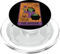 XXIII The Spider Witch Halloween Card PopSockets PopGrip for MagSafe
