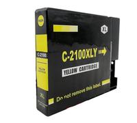 XXINGYULI Capacity Compatible Ink Cartridge Compatible With PGI-2100 PGI2100XL Compatible With MAXIFY IB4010 IB4110 MB5110 MB5310 MB5410 And More Full Ink Supply(2PCS YELLOW)