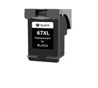 XXINGYULI Compatible 67XL Ink Cartridge Replacement Compatible With Deskjet 2723 2752 1225 6020 6052 6055 6420 6452 4152 4140 4155 Printers(1Pack Black)