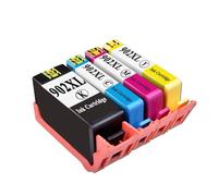 XXINGYULI Compatible Ink Cartridge 902XL With Upgrade Chip Compatible With Use With Officejet Pro 6968 6974 6975 6978 And Officejet 6950 6951 6954 6960 6962(1Cyan)