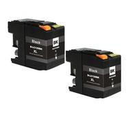 XXINGYULI Compatible Ink Cartridge Compatible With MFC-J6520DW J6720DW J6920DW LC129XL LC125XL LC125 LC129 Color Ink(2PCS BLACK)