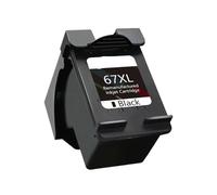 XXINGYULI Compatible Ink Cartridge Replacement Compatible With 67 XL Compatible With Deskjet Plus 4140 4152 4155 4158 1225 2732 2752 Printers(1 Black)