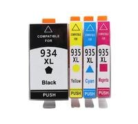 XXINGYULI Compatible Ink Cartridge Replacement For 934 935 For Officejet Pro 6230 6830 6835 6812 6815 6820 Printers 934XL 935XL(1 SET)