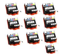 XXINGYULI Compatible Ink Cartridge With Chip For PictureMate PM-525 T3760 T376 Series(10 PIECES)