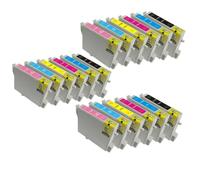 XXINGYULI Compatible Ink Cartridges T0481 T0482 T0483 T0484 T0485 T0486 Compatible With Stylus Photo R200 R220 R300 R300M R320 R340 RX500 RX600 RX620 RX640(3 SETS)