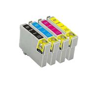 XXINGYULI Compatible Inkjet Ink Cartridge Set T0881 T0882 T0883 T0884 Compatible With Stylus CX4450 NX105 NX200 NX400 Printers(2 SET)