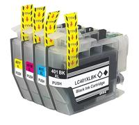 XXINGYULI Compatible Vilaxh LC401 LC401XL Ink Cartridge Compatible With MFC-J1010DW MFC-J1012DW MFC-J1170DW Printers(LC401XL)
