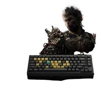 XXINGYULI Customized Wireless Mechanical Keyboard With CNC Aluminum Body And Unique Wukong Keycaps Ideal For Laptops And Gifts(STANDARD)