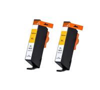 XXINGYULI HP903XL 907XL Ink Cartridge Compatible Compatible With Officejet Pro 6960 Series 6961 6963 6964 6965 6966 6968 6970 6971 6974 6975 6976 6978 6979 Yield(2 pcs Yellow)