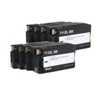 XXINGYULI Plavetink Compatible Ink Cartridge Compatible With 711 711XL Compatible With DesignJet T120 T520 And T120 24 T120 610 T520 24 Printers(711XL 1SET)