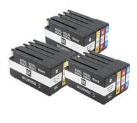 XXINGYULI Universal Ink Cartridge 952XL 953XL 954XL 955XL Compatible Compatible With OfficeJet Pro Series 7740 8710 8715 8720 8730 8740 8210 8216 8725 8730 Printers(3 SET 12pcs)