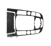 Xxiucj Car Console Panel Cover for A4 B8 A4L for A5 for Q5 2012-2016 Real Carbon Fiber Car Console Gear Shift Panel Decoration Cover Trim Sticker Interior Accessories Auto Inner Parts Car(D)