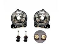 Xxiucj Car front fog lamp For Golf 5 For A5 MK5 R32 2004 2005 2006 2007 2008 2009 Halogen LED Fog Lights Lamps Grilles Cover And Wire(Only halogen lamp)